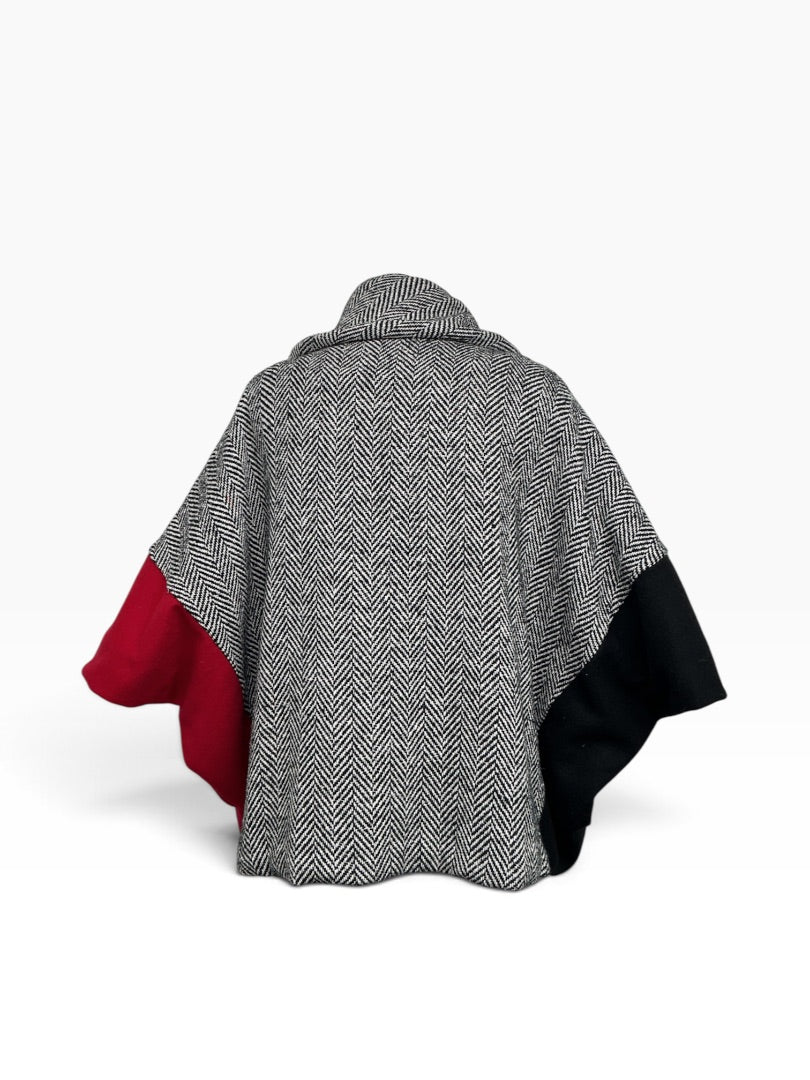 Poncho Motel multicolor, M