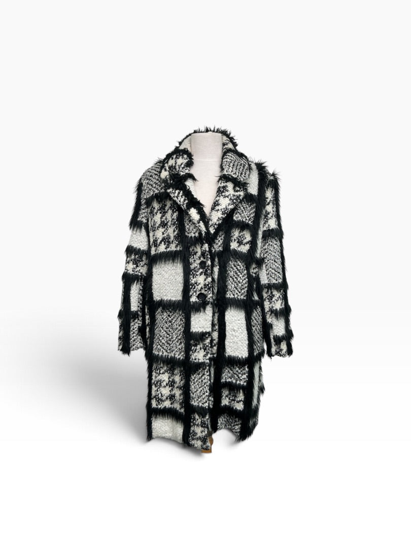 Mantel Cristina Effe weiss, L