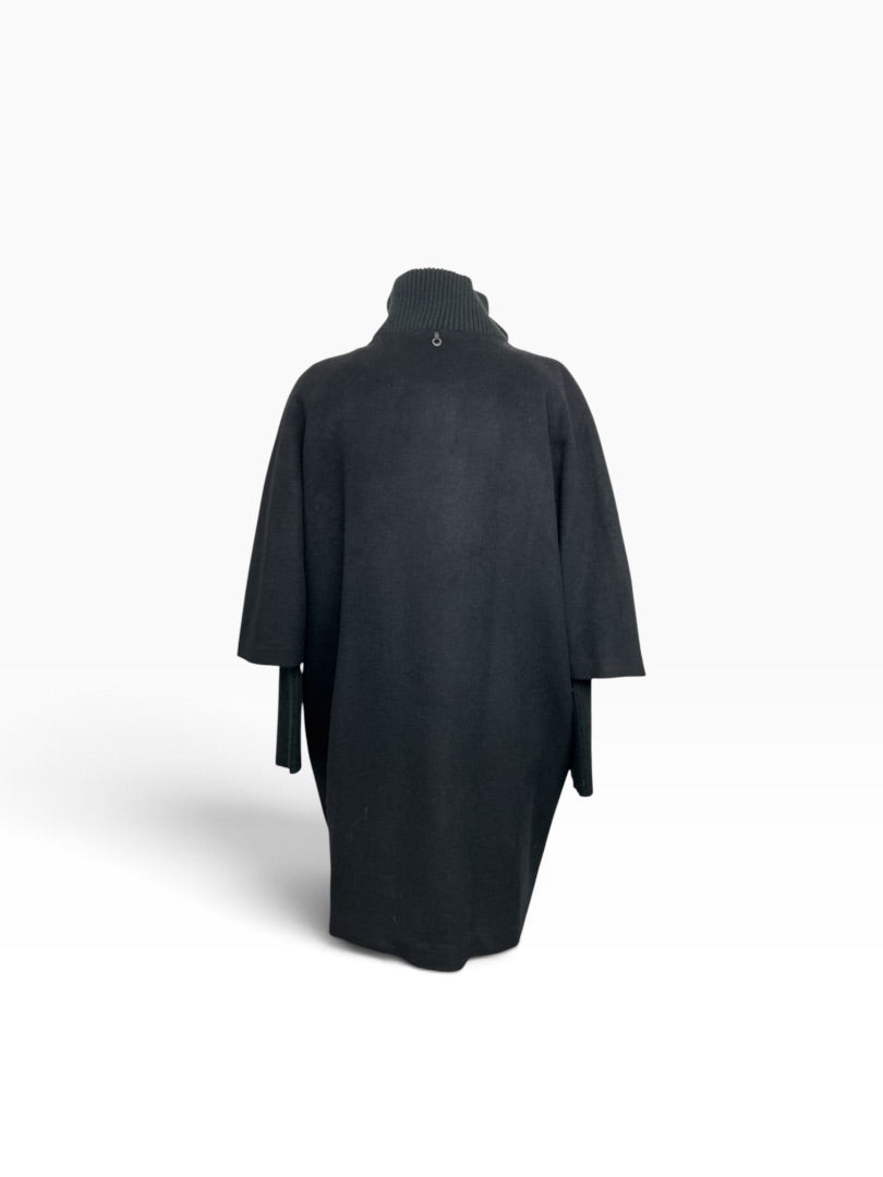Mantel Comma schwarz, L