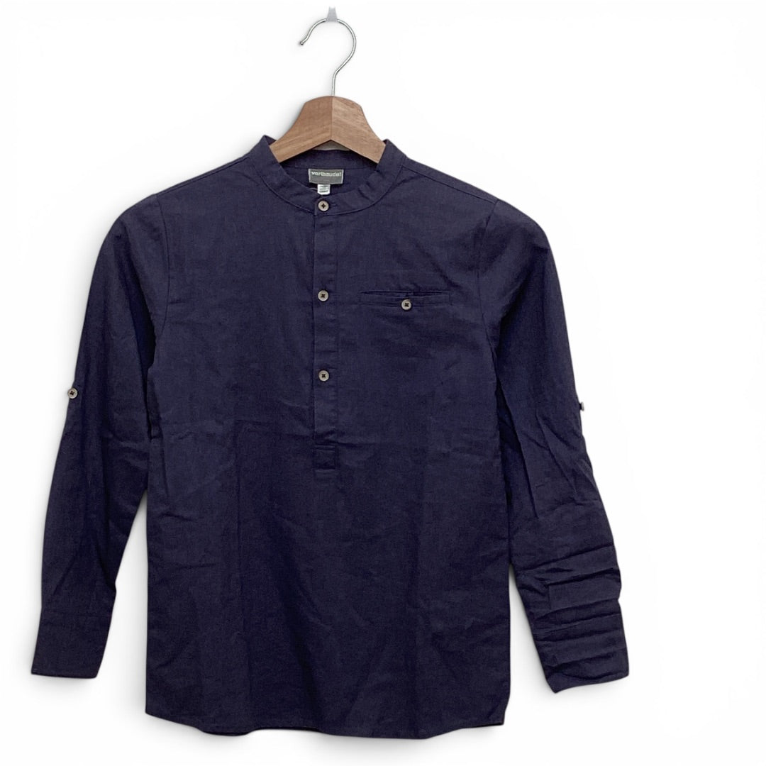 Hemd Vertbaudet blau, 140