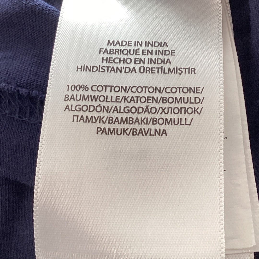 Langarm Ralph Lauren blau, 140