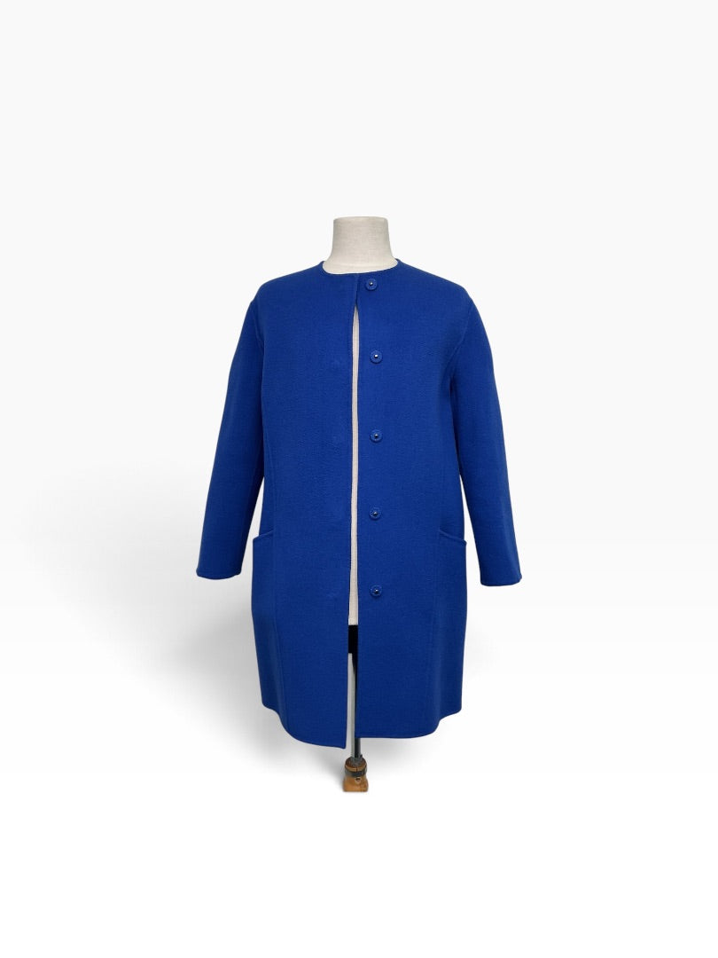 Mantel Boss blau, M