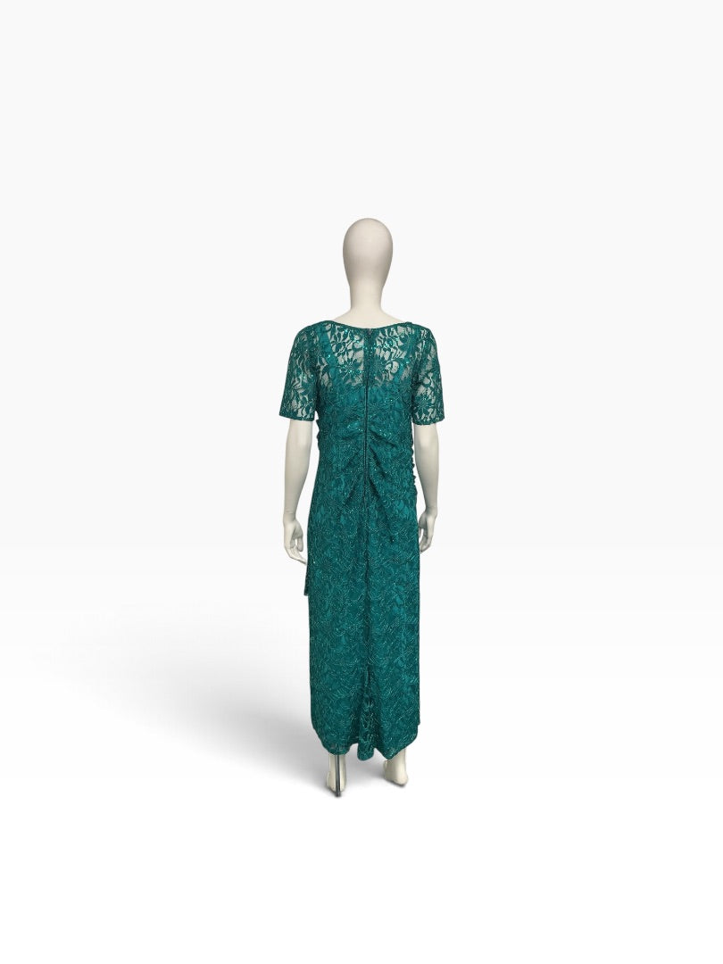 Abendkleid Le Kress turkis, M/L