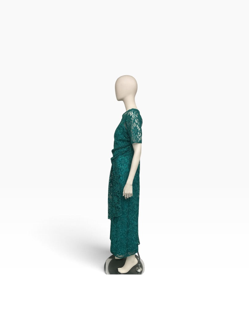 Abendkleid Le Kress turkis, M/L