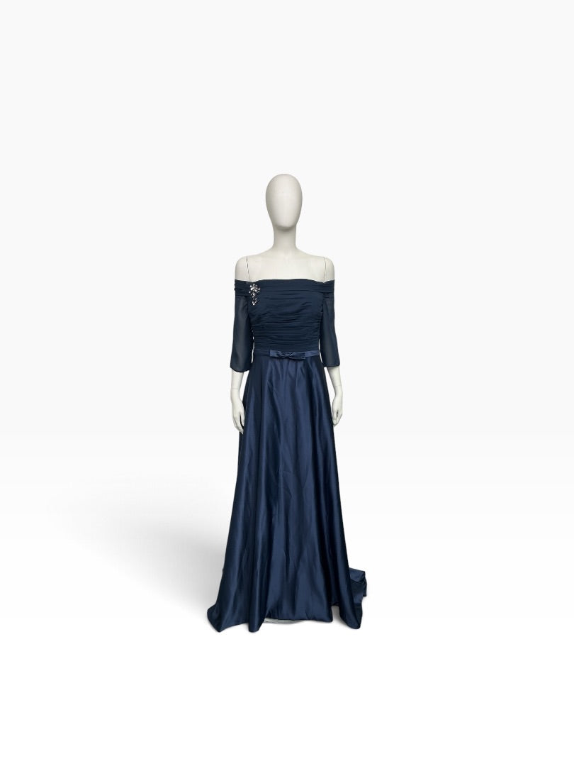 Abendkleid TS Couture blau, XL