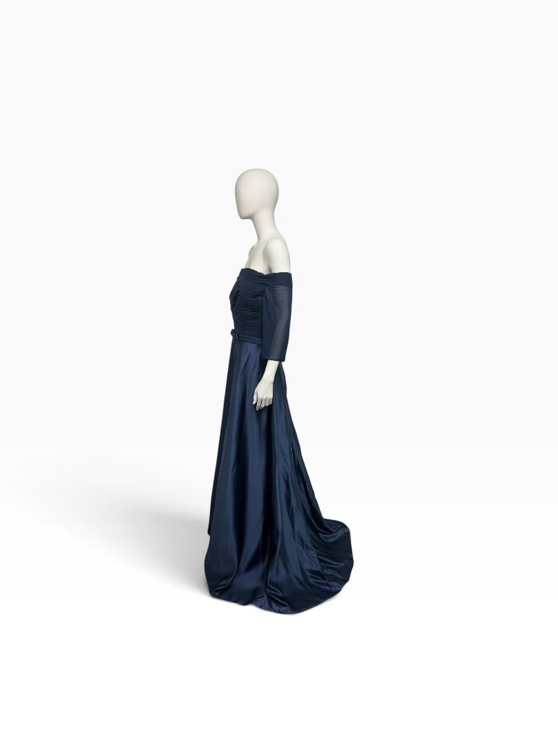 Abendkleid TS Couture blau, XL