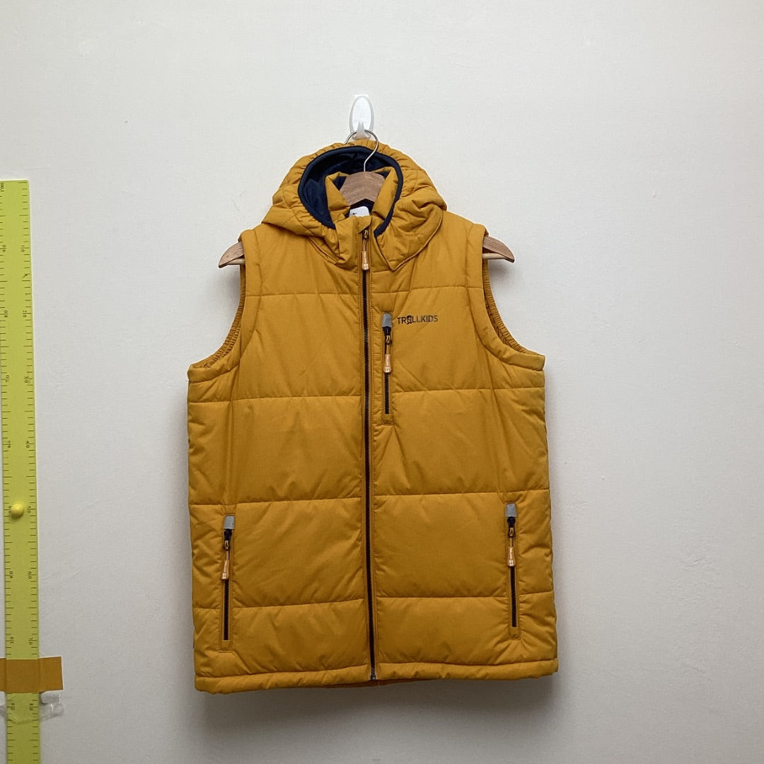 Gilet Trollkids gelb, 176