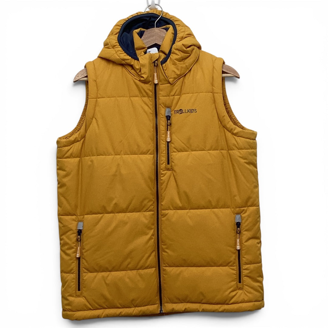 Gilet Trollkids gelb, 176