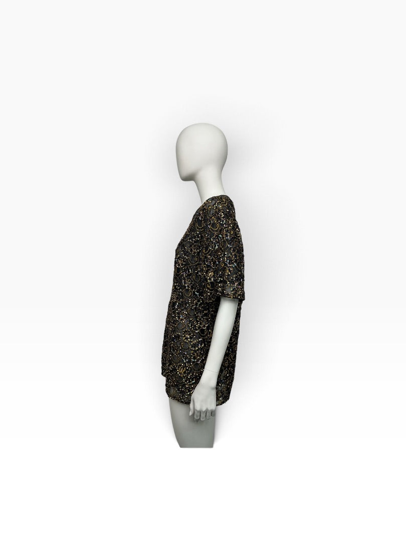 T-Shirt Ashish gold, L