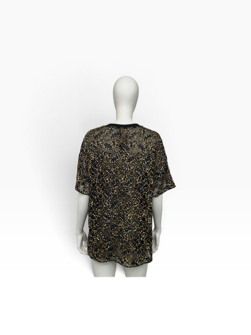 T-Shirt Ashish gold, L