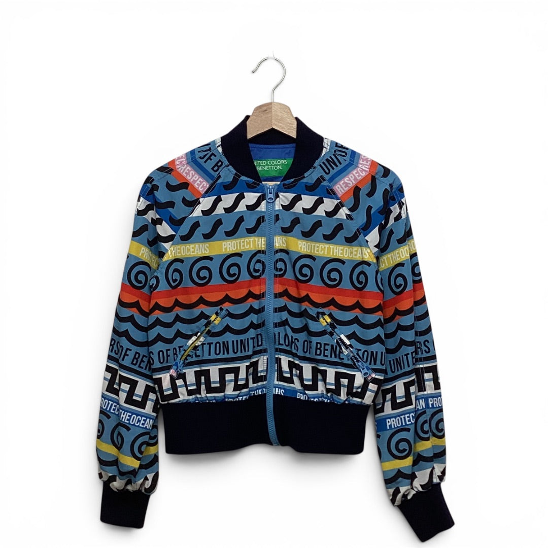Jacke Benetton blau, 36