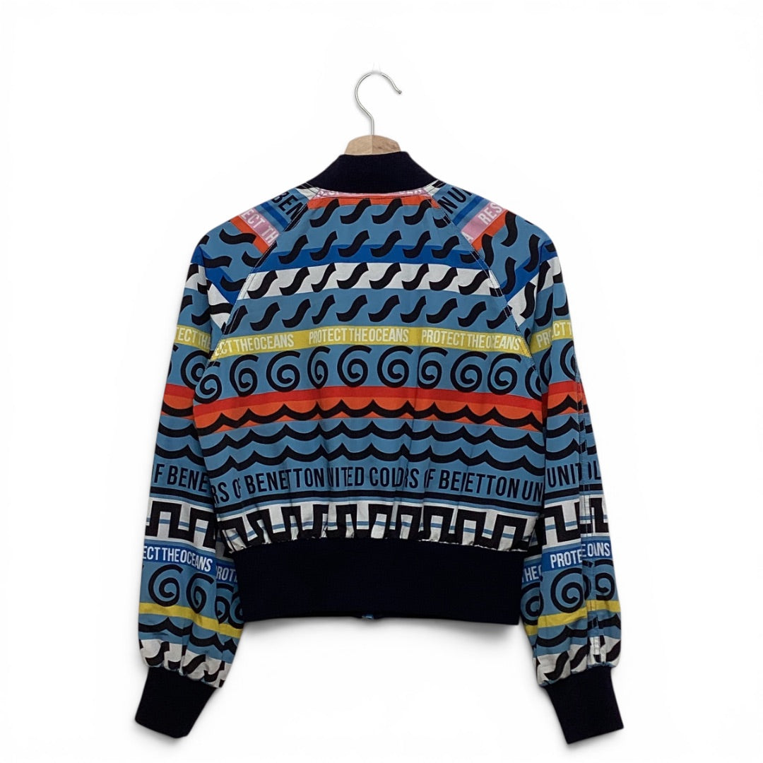 Jacke Benetton blau, 36