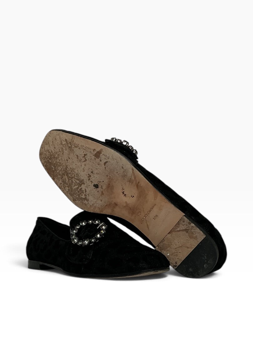 Mokkassin Dolce&Gabbana schwarz, 37.5