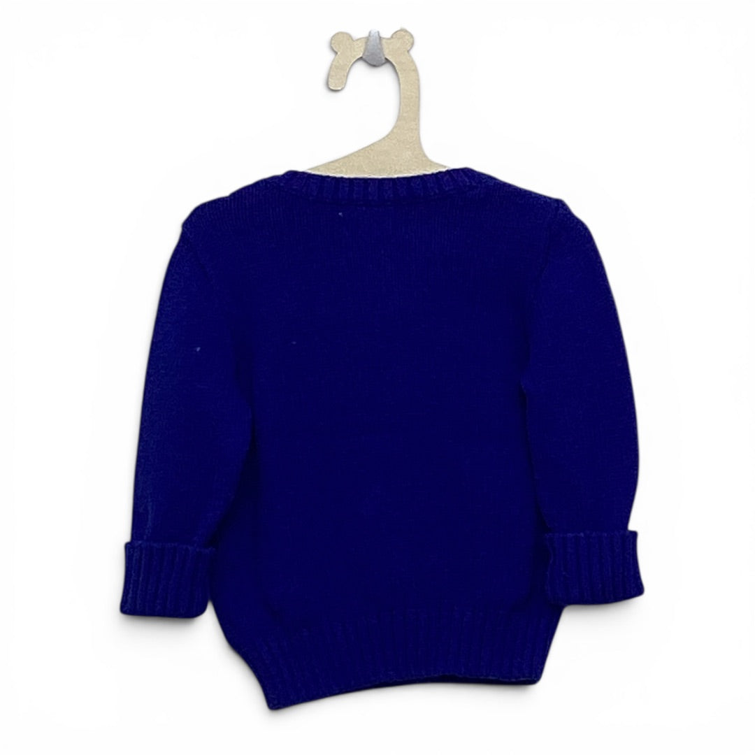Strickpulli Ralph Lauren blau, 68