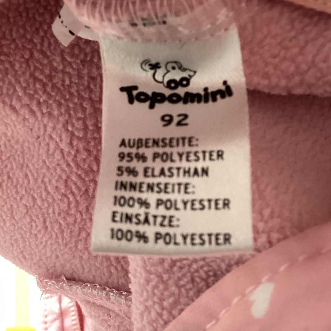 Overall Topo Mini rosa, 92