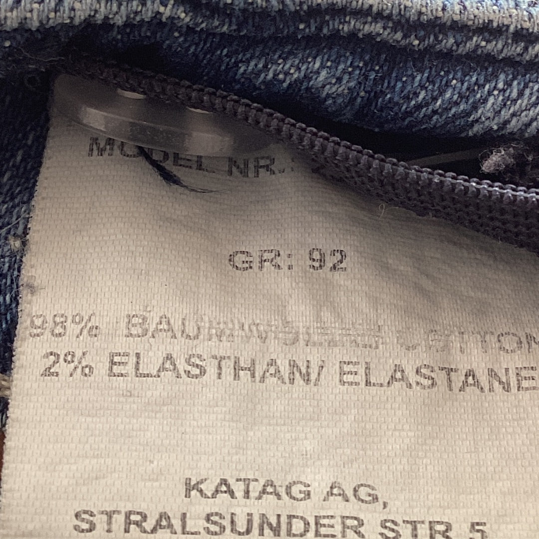 Jeans  blau, 92