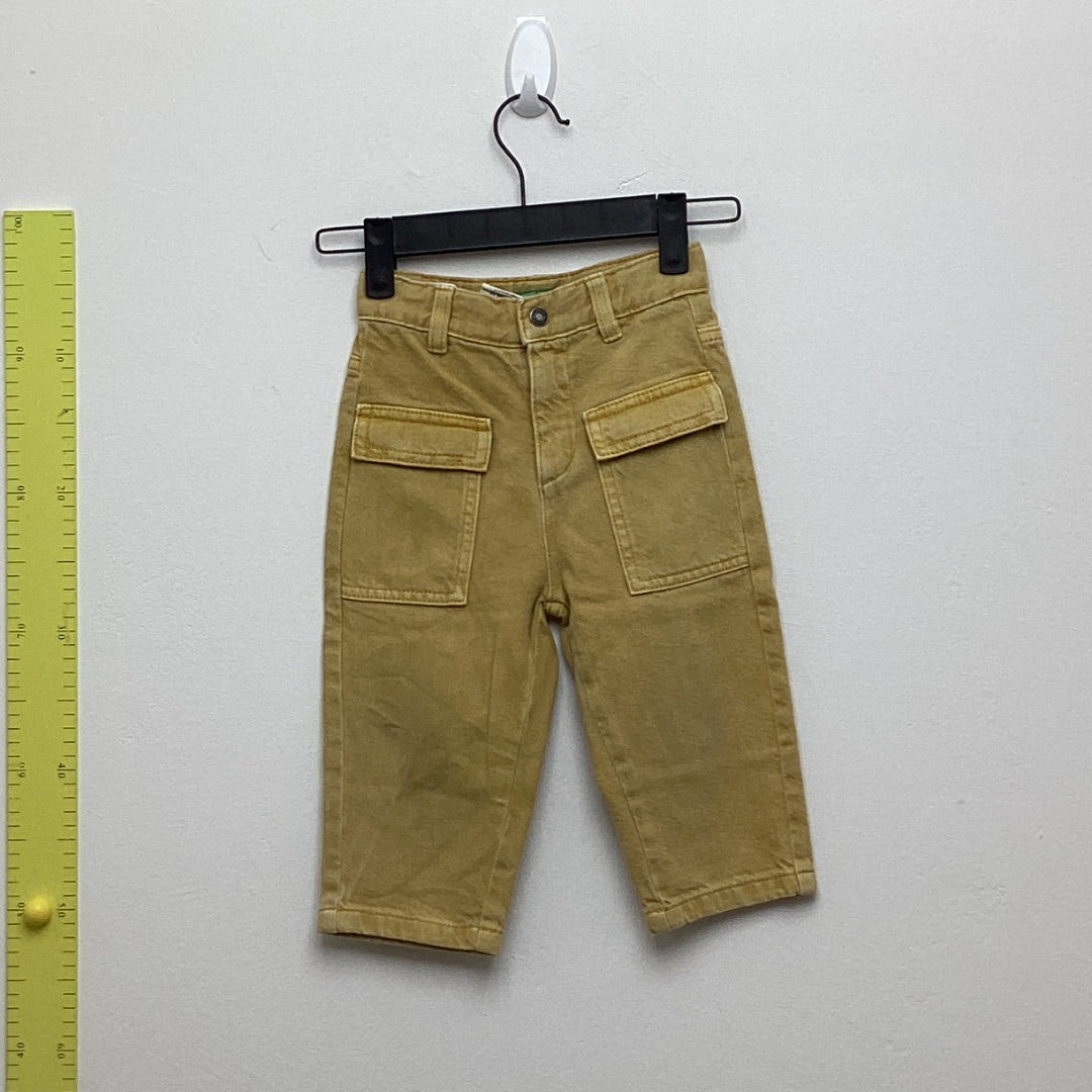 Jeans Benetton gelb, 92