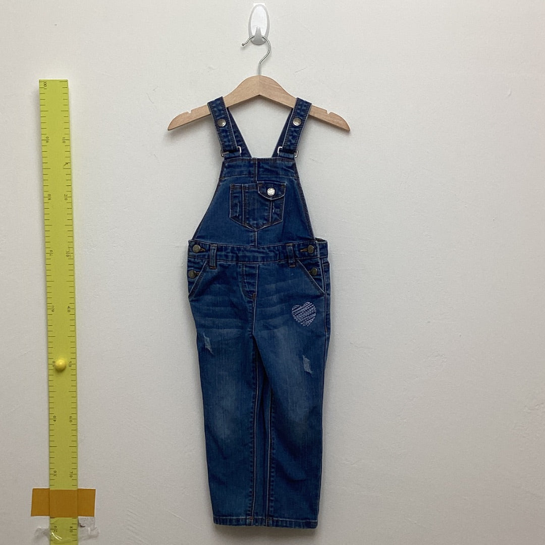 Latzhose Vertbaudet blau, 98