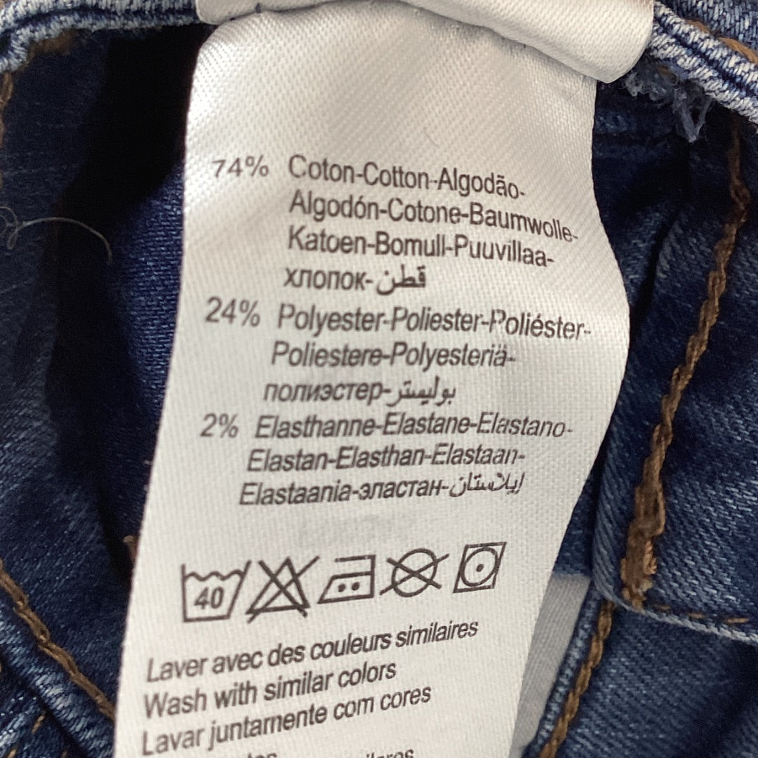 Latzhose Vertbaudet blau, 98