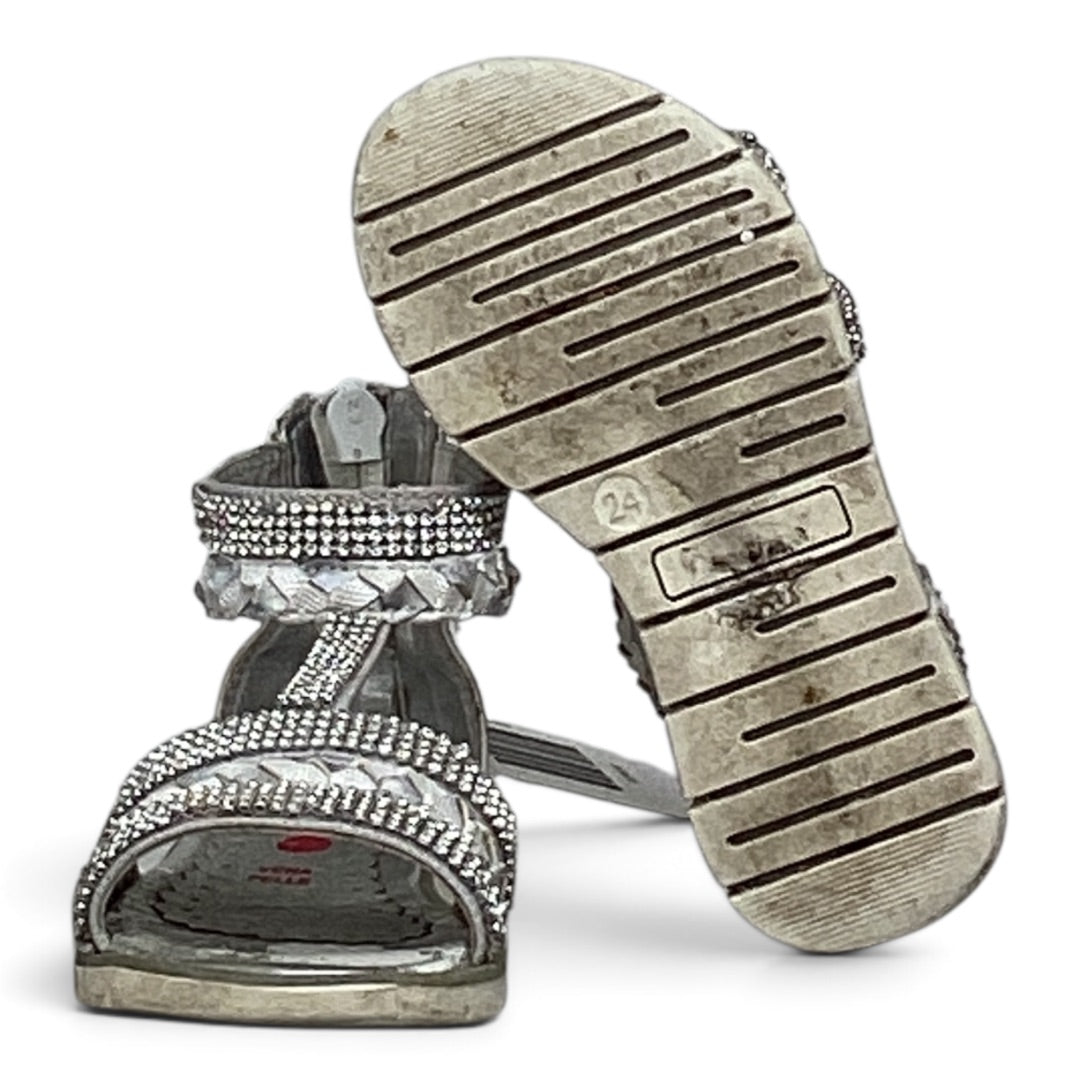 Sandalen Asso silber, 24