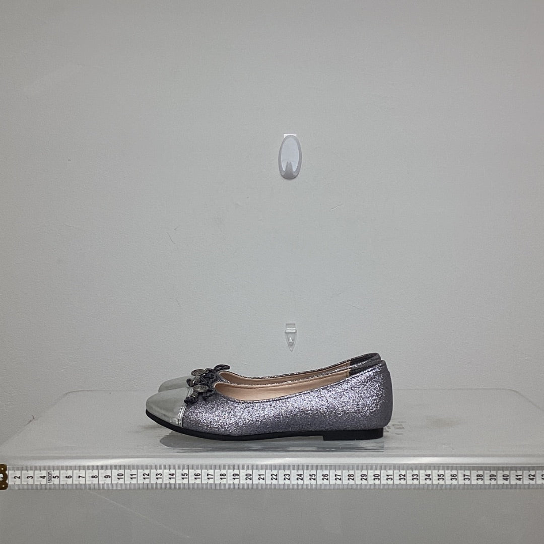 Ballerinas Docil silber, 33
