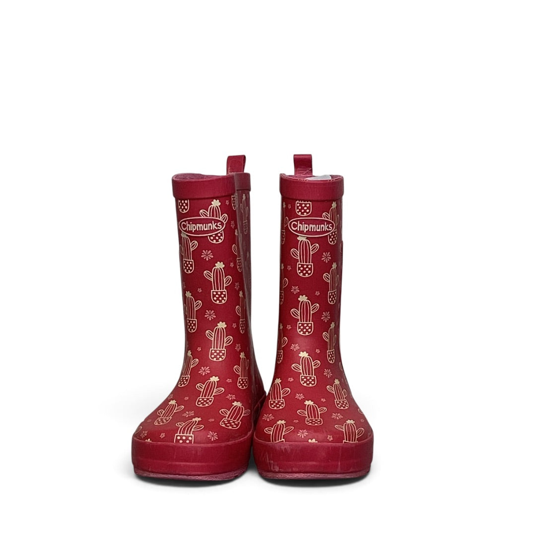 Gummistiefel Chipmunks rosa, 35