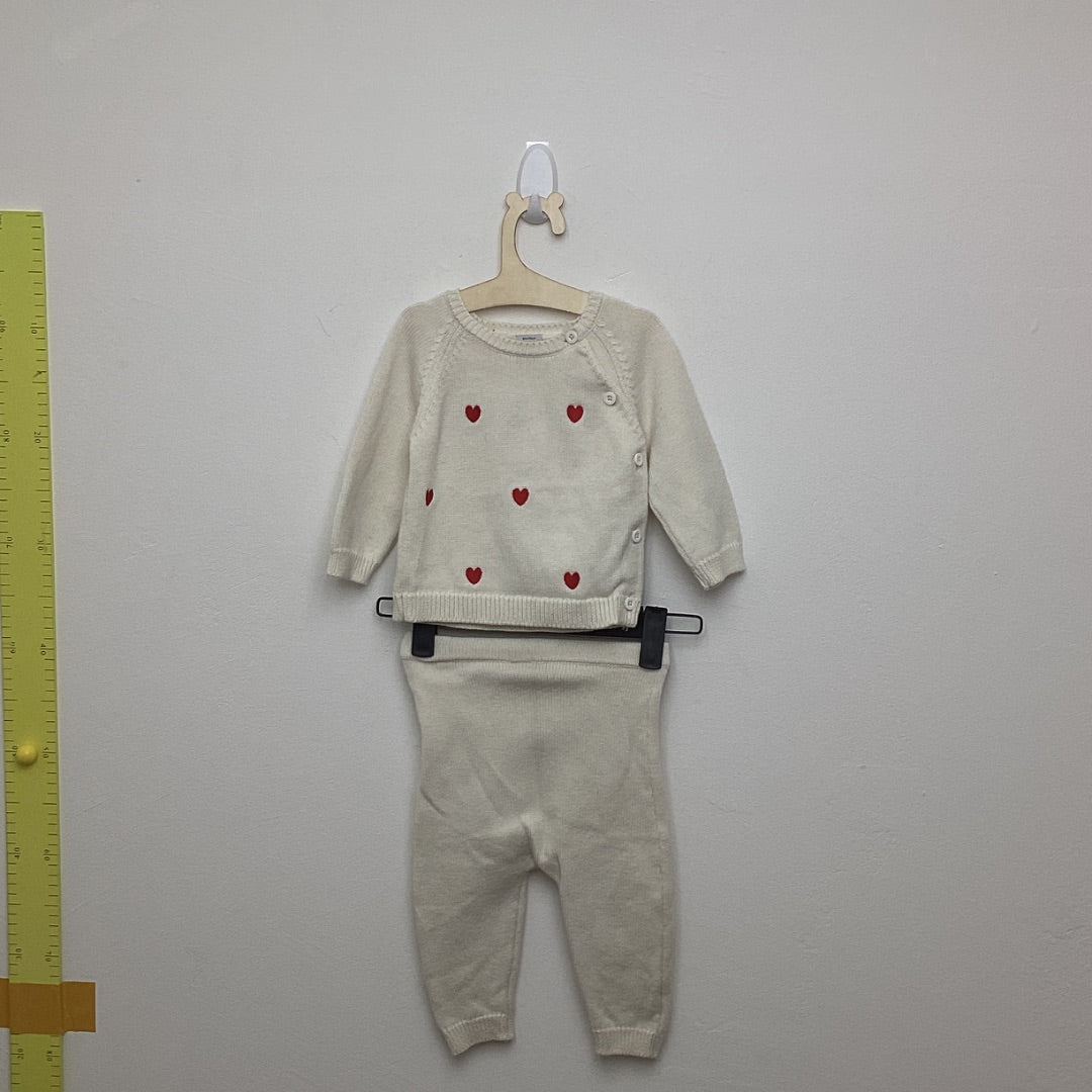 Deux Pièce Petit Bateau ecru, 74
