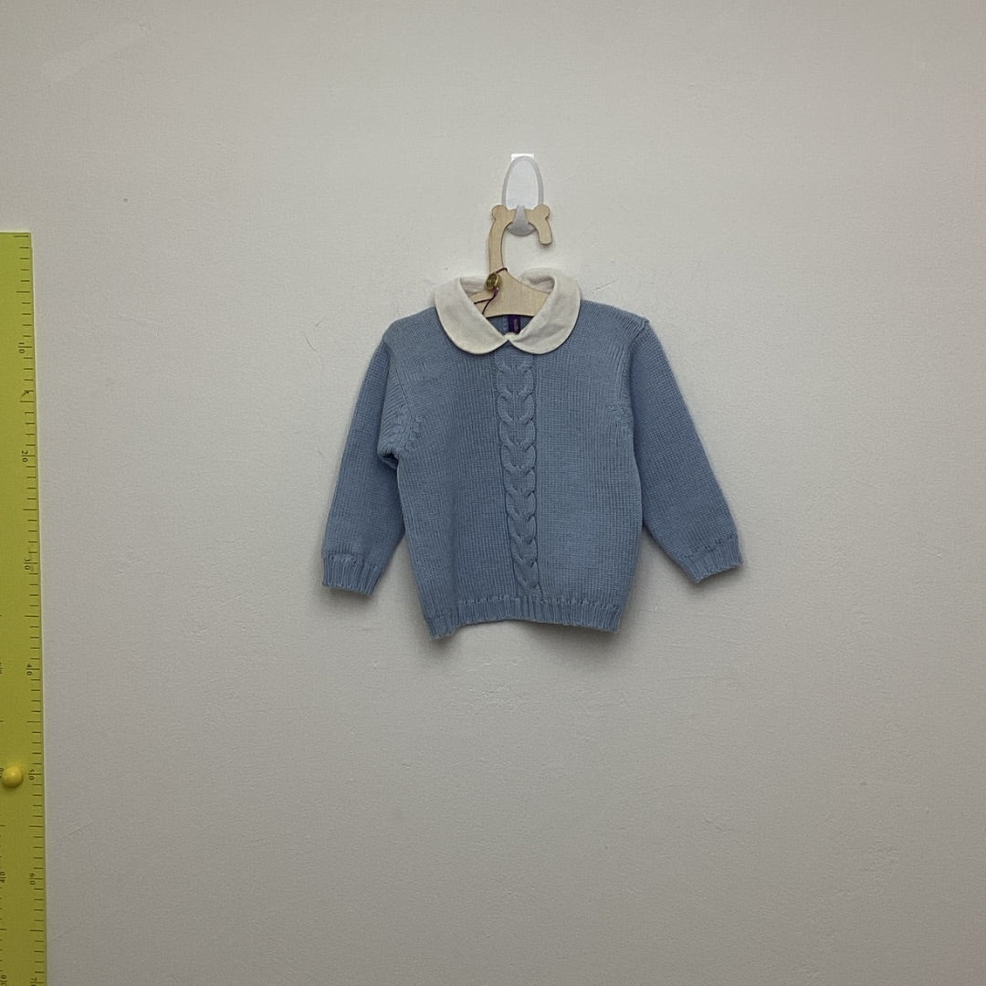 Strickpulli Boschinoni Couture blau, 74