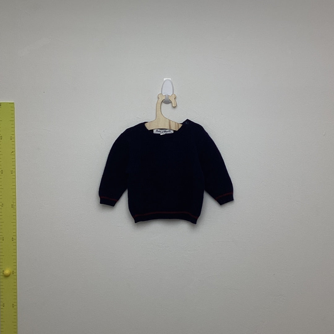 Strickpulli Tartine et Chocolat navy, 68