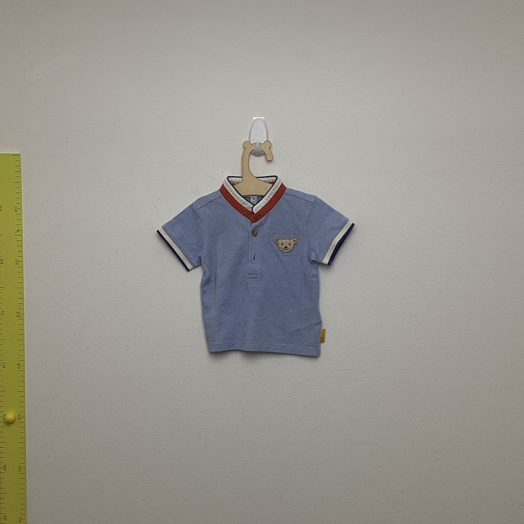 Poloshirt Steiff blau, 68