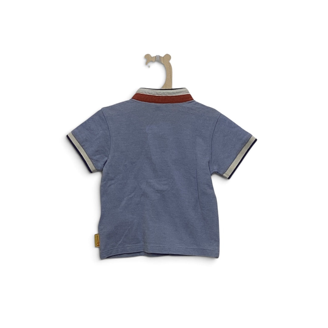 Poloshirt Steiff blau, 68