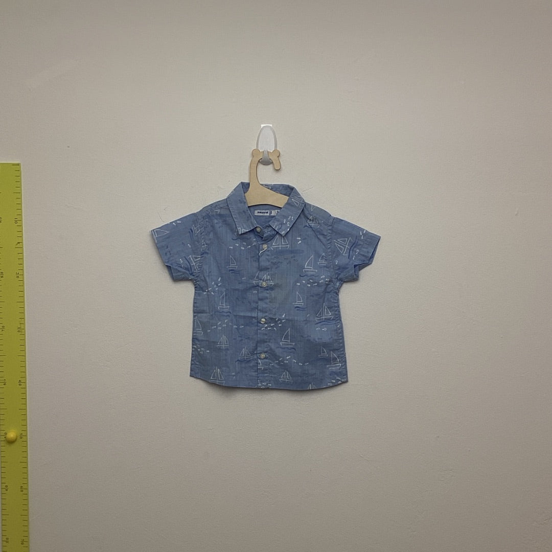 Bluse Mayoral blau, 74