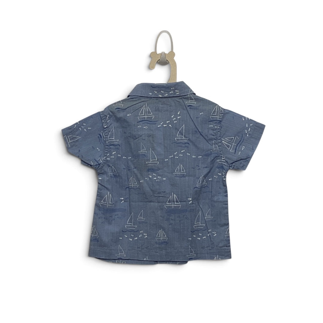 Bluse Mayoral blau, 74
