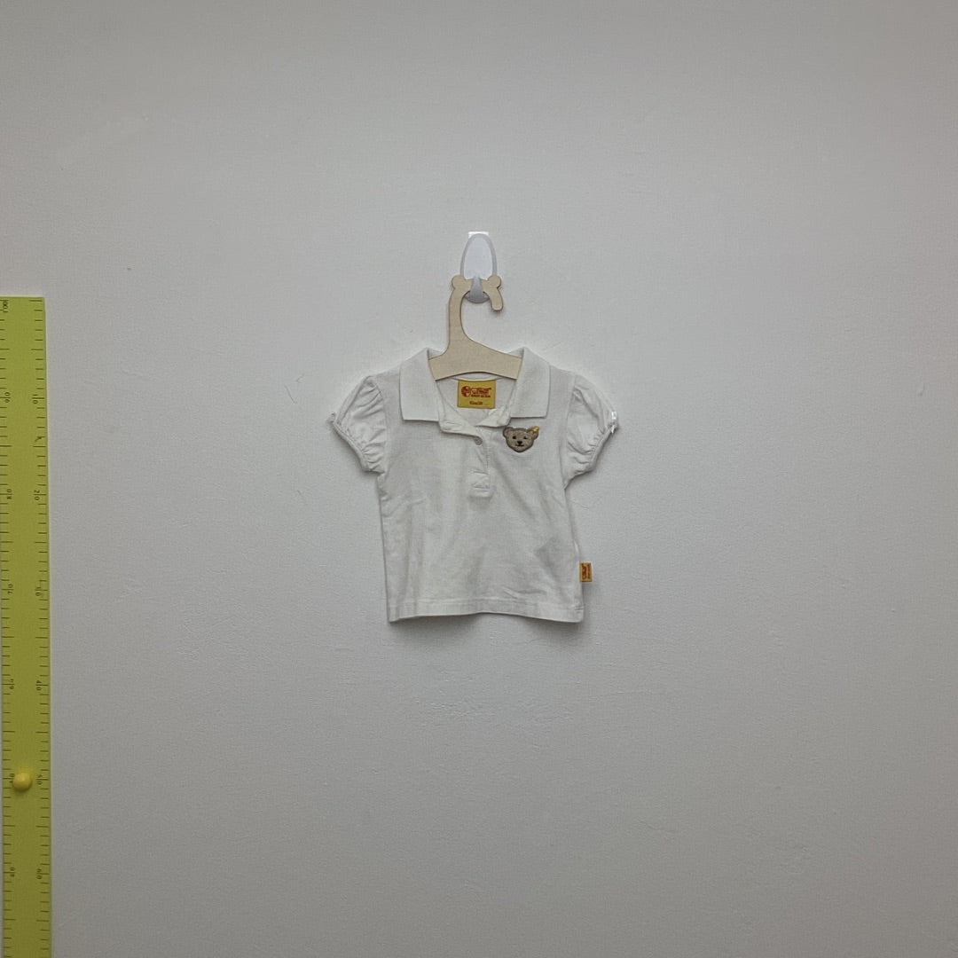 T-Shirt Steiff weiss, 62