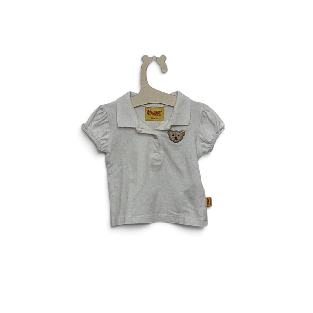 T-Shirt Steiff weiss, 62