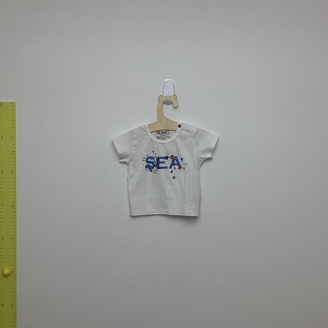 T-Shirt Steiff weiss, 56