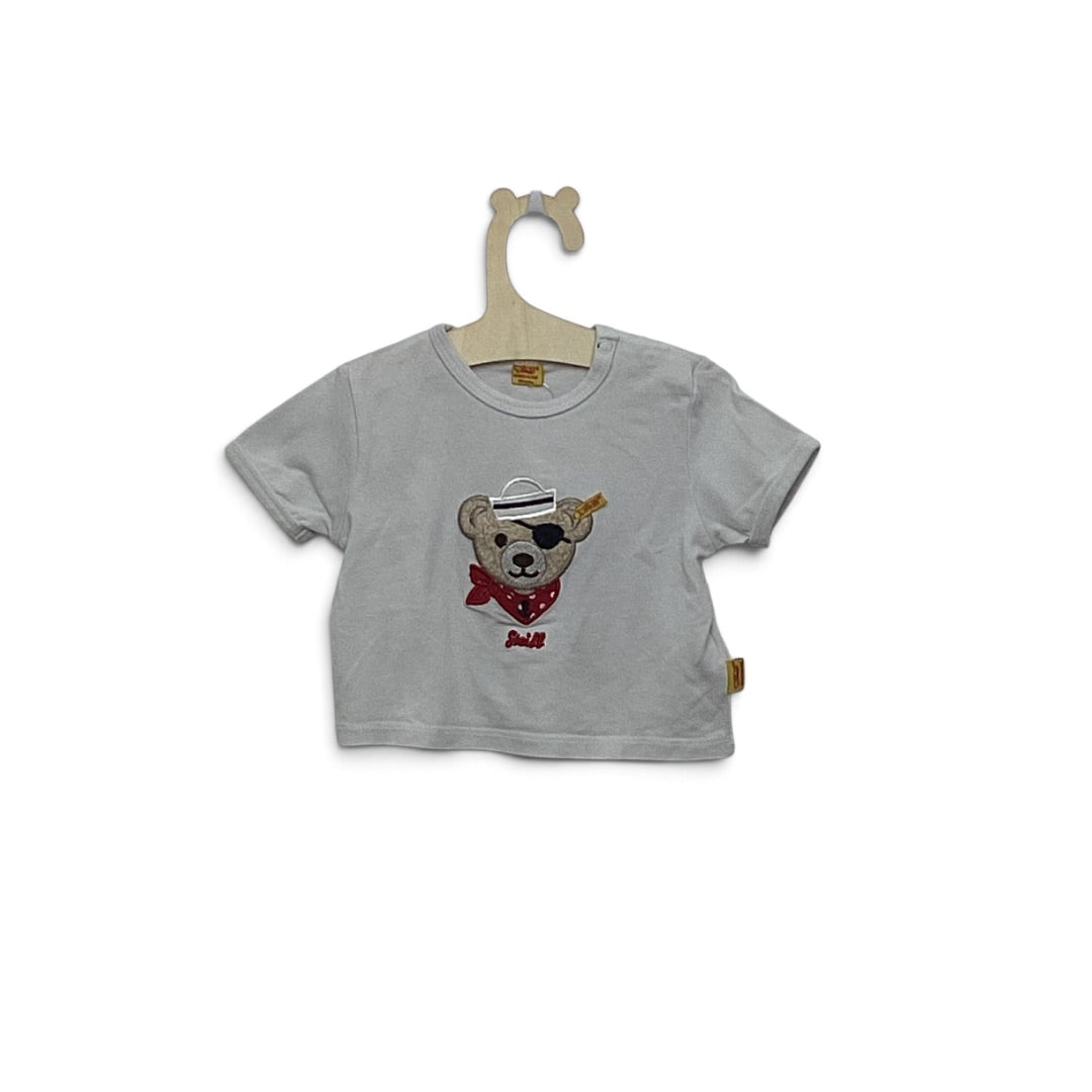 T-Shirt Steiff weiss, 56
