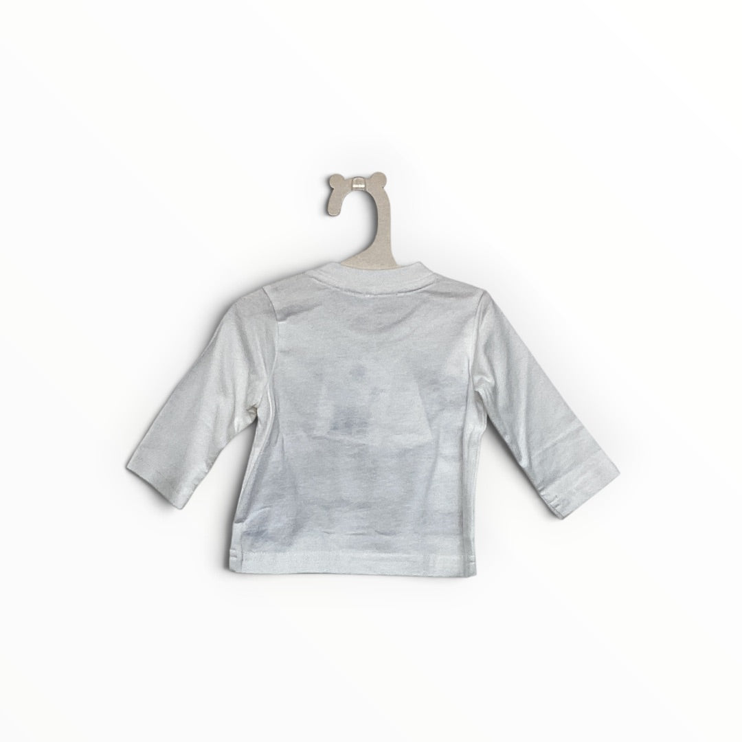 Langarm Chicco weiss, 56