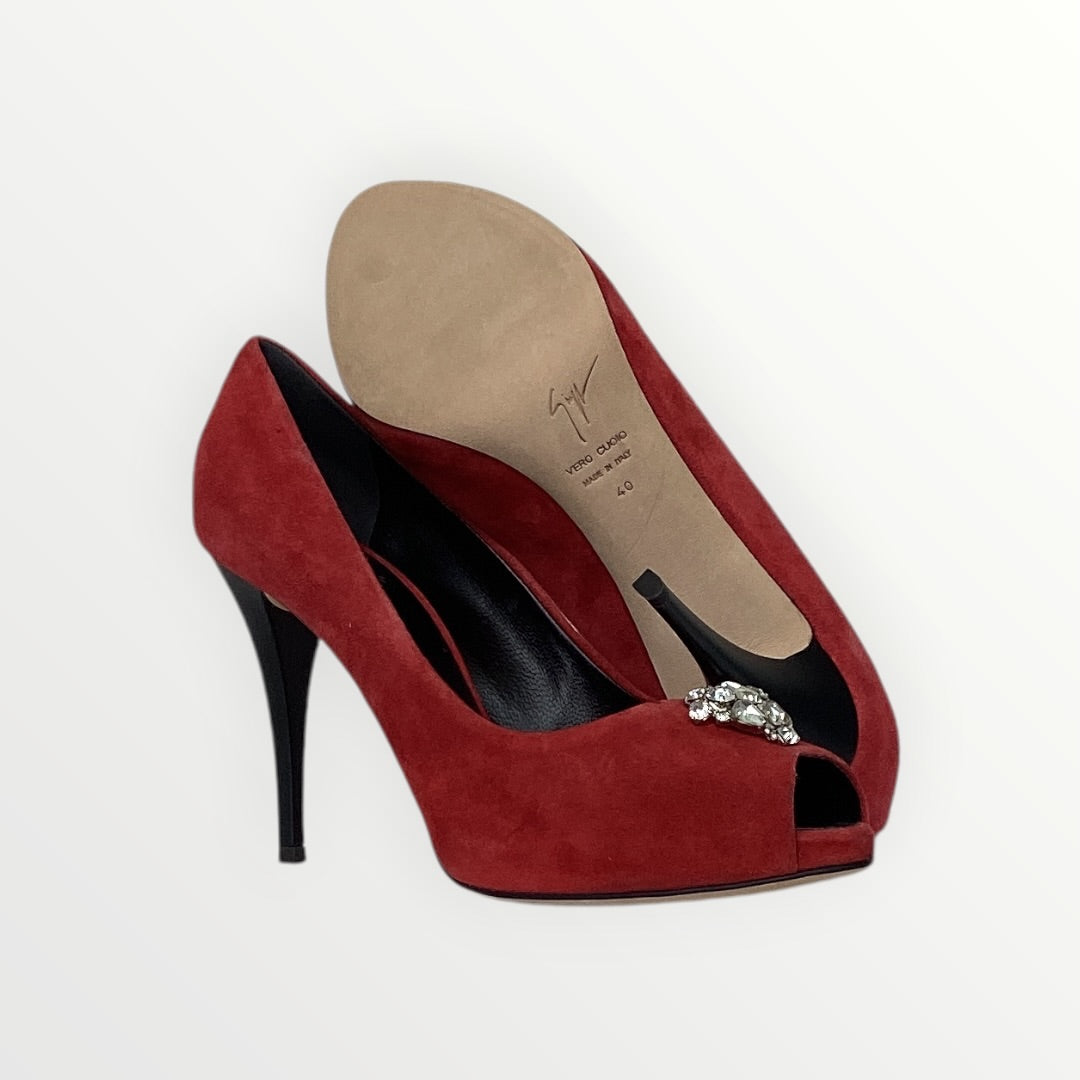Pumps Giuseppe Zanotti rot, 40