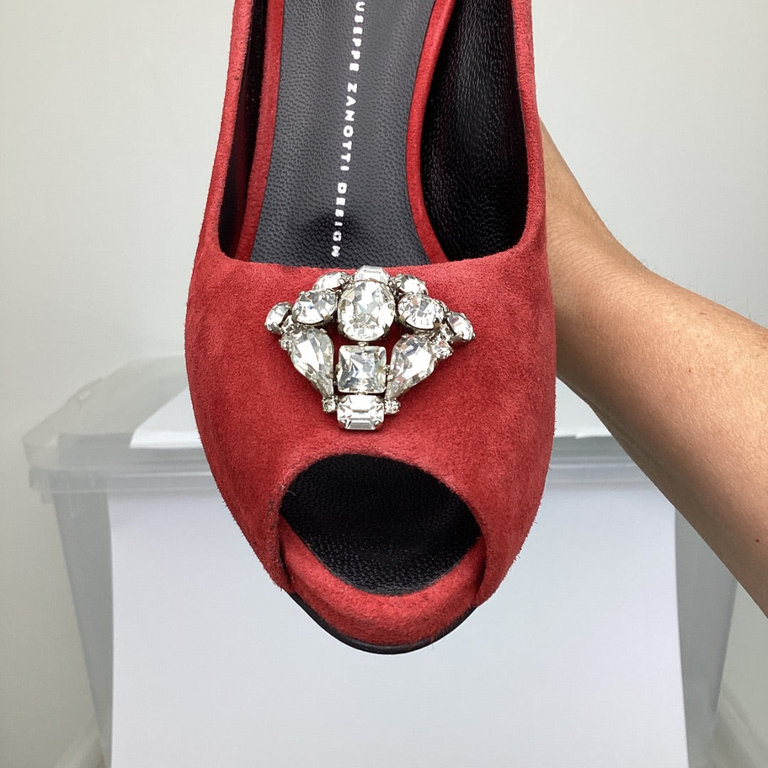 Pumps Giuseppe Zanotti rot, 40