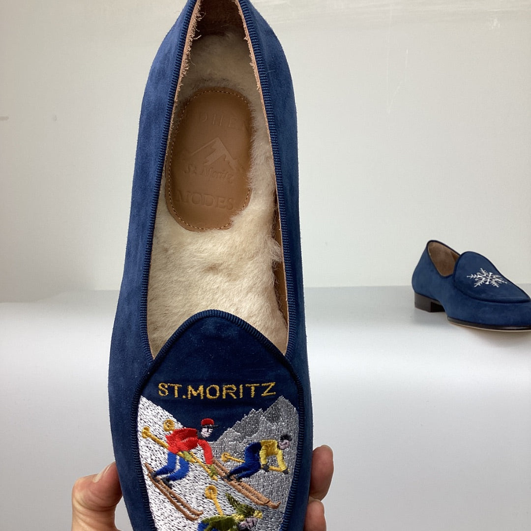 mocassini St Moritz blau, 41