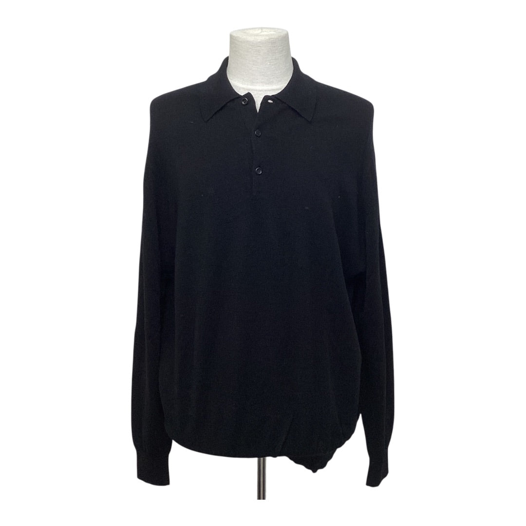 Oberteil John Smedley schwarz, XL
