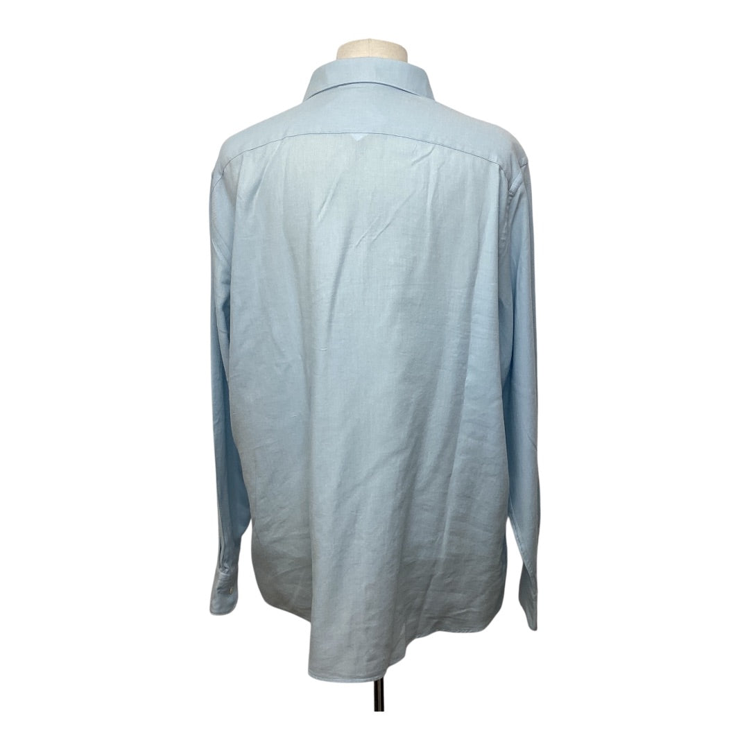 Hemd Zegna blau, XXL