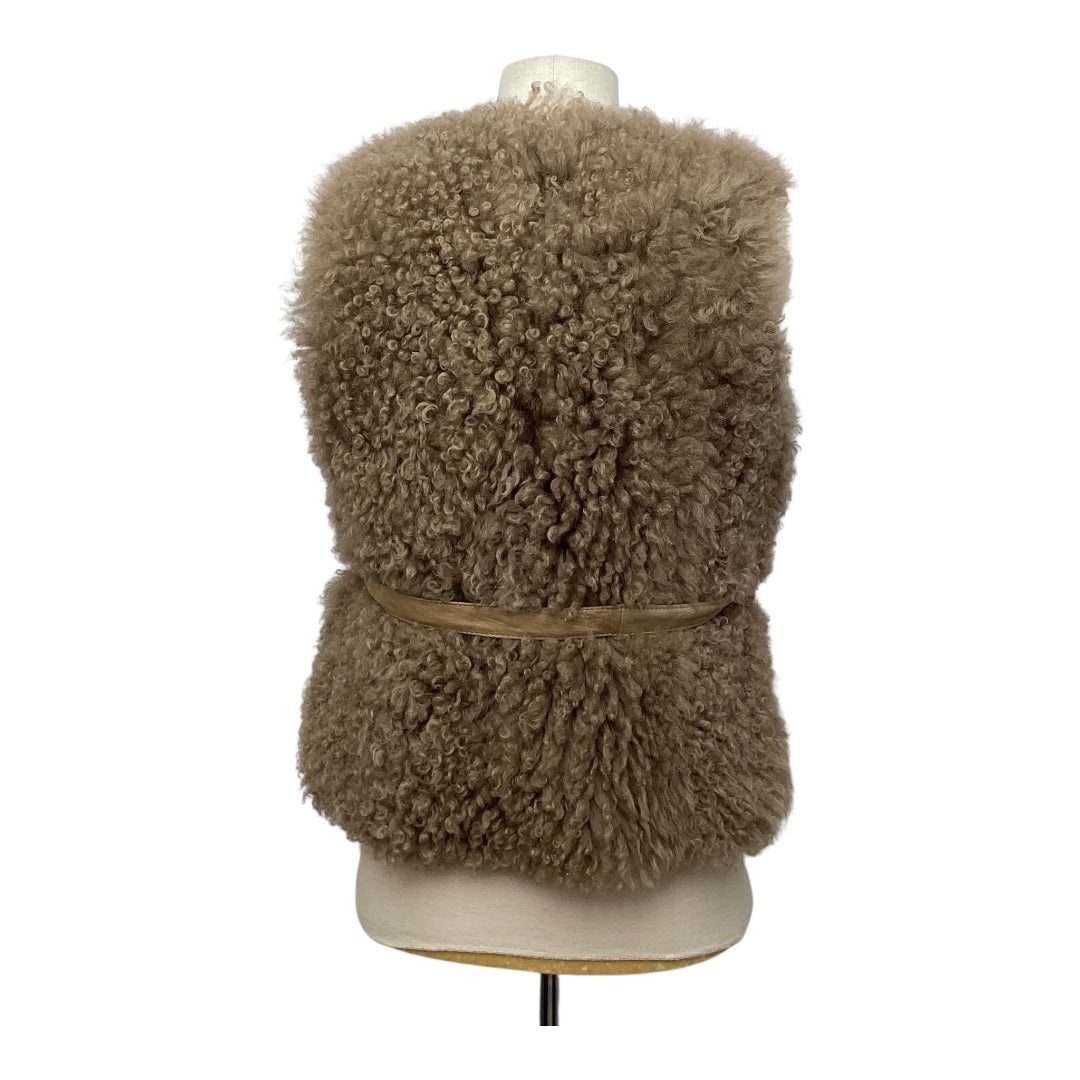 Gilet Folk Loore beige, S